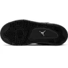 JORDAN 4 RETRO (PS) BLACK/BLACK-LT GRAPHITE