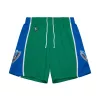 Mitchell & Ness NBA Dark Shorts Dallas Mavericks 2004 Green
