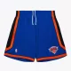Mitchell & Ness NBA Dark Shorts New York Knicks 2010 Royal L