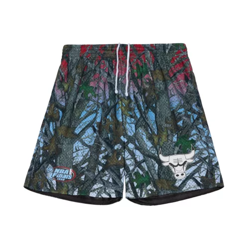 Mitchell & Ness NBA Chicago Bulls Quiet Blaze 7In Mesh Shorts Multicolor XL
