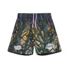 Mitchell & Ness NBA Los Angeles Lakers Quiet Blaze 7In Mesh Shorts Multicolor