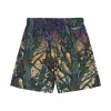 Mitchell & Ness NBA Los Angeles Lakers Quiet Blaze 7In Mesh Shorts Multicolor