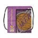 MITCHELL & NESS LOS ANGELES LAKERS NBA TEAM LOGO CINCH BAG PURPLE/GOLD