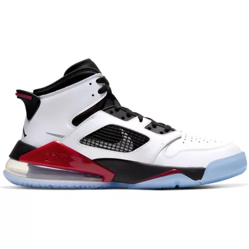 JORDAN MARS 270 WHITE/REFLECT SILVER-NOBLE RED-BLACK
