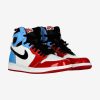 AIR JORDAN 1 RETRO HIGH OG WHITE/BLACK-UNIVERSITY BLUE-VARSITY RED