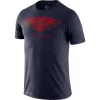 NIKE NEW ORLEANS PELICANS LOGO TEE COLLEGE NAVY