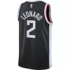 NIKE X NBA KAWHI LEONARD LOS ANGELES CLIPPERS SWINGMAN JERSEY CE 20 BLACK/WHITE/LEONARD KAWHI
