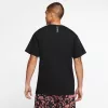 NIKE BASKETBALL FLOWER TEE BLACK