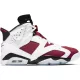 AIR JORDAN 6 RETRO WHITE/CARMINE-BLACK