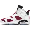 AIR JORDAN 6 RETRO WHITE/CARMINE-BLACK