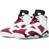 AIR JORDAN 6 RETRO WHITE/CARMINE-BLACK