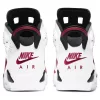 AIR JORDAN 6 RETRO WHITE/CARMINE-BLACK