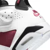 AIR JORDAN 6 RETRO WHITE/CARMINE-BLACK