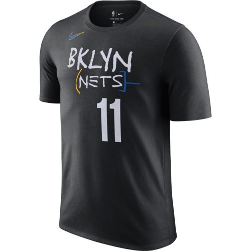 NIKE X NBA BROOKLYN NETS KYRIE IRVING CITY EDITION TEE BLACK/IRVING KYRIE