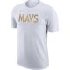 NIKE DALLAS MAVERICKS DRY TEE ES CE LGO WHITE