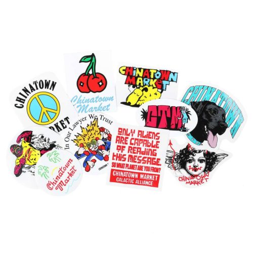 CHINATOWN MARKET STICKER 15 PACK MULTICOLOR