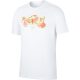 NIKE DRY FLORAL T-SHIRT WHITE
