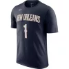 NIKE X NBA ZION WILLIAMSON NEW ORLEANS PELICANS TEE COLLEGE NAVY/WILLIAMSON ZION