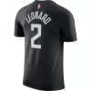 JORDAN X NBA KAWHI LEONARD LOS ANGELES CLIPPERS TEE BLACK/LEONARD KAWHI