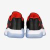 AIR JORDAN 11 CMFT LOW BLACK/UNIVERSITY RED-WHITE