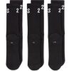 JORDAN ESSENTIALS SOCKS 3PR BLACK/WHITE