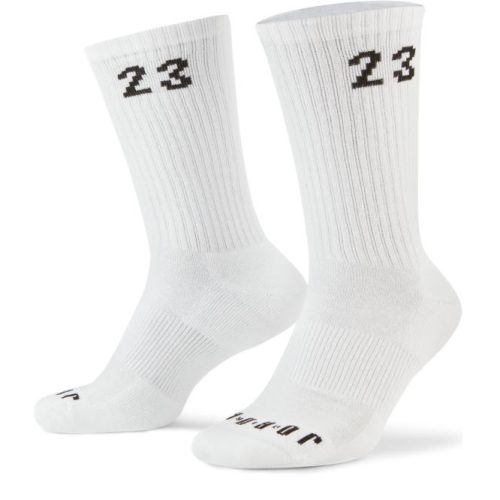 JORDAN ESSENTIALS SOCKS 3PR WHITE/BLACK