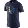 NIKE DALLAS MAVERICKS DRI-FIT ESSENTIAL LOGO TEE COLLEGE NAVY