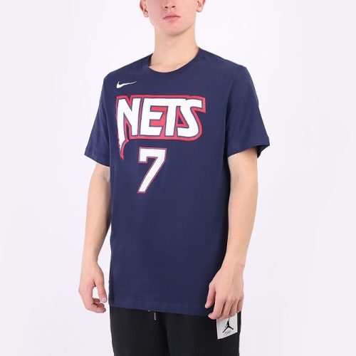 NIKE KEVIN DURANT BROOKLYN NETS CITY EDITION MIXTAPE TEE COLLEGE NAVY/DURANT KEVIN