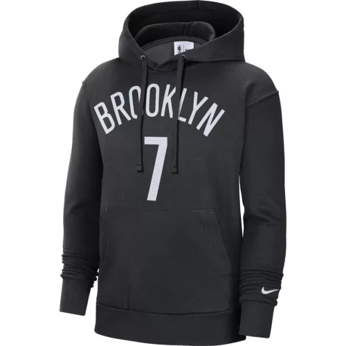 NIKE KEVIN DURANT BROOKLYN NETS ESSENTIALS FLEECE HOODIE BLACK/DURANT KEVIN