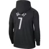 NIKE KEVIN DURANT BROOKLYN NETS ESSENTIALS FLEECE HOODIE BLACK/DURANT KEVIN
