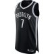 NIKE X KEVIN DURANT BROOKLYN NETS DRI FIT ADV ICON AUTHENTIC 21 JERSEY BLACK/DURANT KEVIN