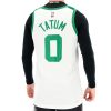 NIKE X NBA JAYSON TATUM BOSTON CELTICS CLASSIC EDITION:YEAR ZERO SWINGMAN JERSEY WHITE/CLOVER/TATUM JAYSON