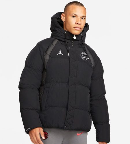 JORDAN PSG PUFFER JACKET BLACK
