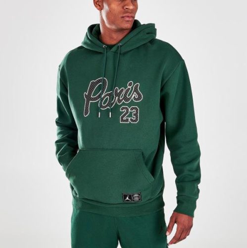 JORDAN PSG STATEMENT FLEECE PULLOVER NOBLE GREEN