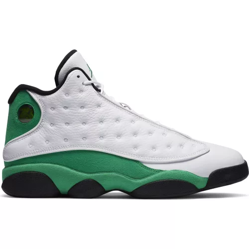 AIR JORDAN 13 RETRO WHITE/LUCKY GREEN-BLACK