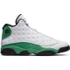 AIR JORDAN 13 RETRO WHITE/LUCKY GREEN-BLACK