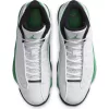 AIR JORDAN 13 RETRO WHITE/LUCKY GREEN-BLACK