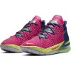 NIKE LEBRON JAMES XVIII PINK PRIME/MULTI-COLOR-BLUE VOID