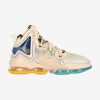 NIKE LEBRON XIX PEARL WHITE/UNIVERSITY GOLD-GAME ROYAL