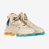 NIKE LEBRON XIX PEARL WHITE/UNIVERSITY GOLD-GAME ROYAL