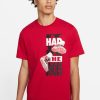 JORDAN THE SHOES TEE GYM RED