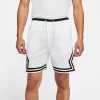 JORDAN DRI-FIT SPORT DIAMOND SHORT WHITE/WHITE/BLACK/BLACK