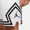 JORDAN DRI-FIT SPORT DIAMOND SHORT WHITE/WHITE/BLACK/BLACK