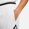 JORDAN DRI-FIT SPORT DIAMOND SHORT WHITE/WHITE/BLACK/BLACK