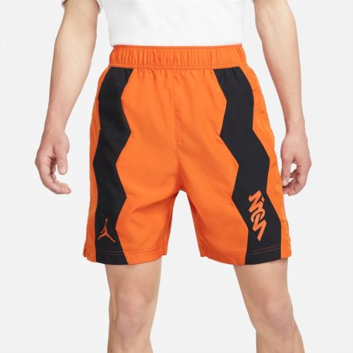 JORDAN ZION DRI-FIT PERFORMANCE WOVEN SHORT CAMPFIRE ORANGE/BLACK/CAMPFIRE ORANGE
