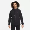 JORDAN ESSENTIALS WARMUP JACKET BLACK/GYM RED