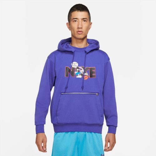 NIKE X SPACE JAM: A NEW LEGACY DRI-FIT STANDARD ISSUE HOODIE LIGHT CONCORD