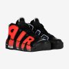NIKE AIR MORE UPTEMPO '96  BLACK/UNIVERSITY RED-MIDNIGHT NAVY-WHITE