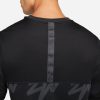 JORDAN ZION LONG SLEEVE SHOOTING SHIRT BLACK/DK SMOKE GREY/DK SMOKE GREY