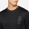 JORDAN ZION LONG SLEEVE SHOOTING SHIRT BLACK/DK SMOKE GREY/DK SMOKE GREY